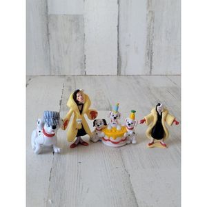 Disney Dalmatians 101 Cruella Deville playset toy‎ figure villain puppy